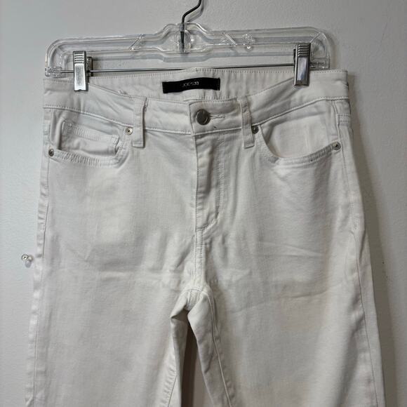 Joe's Jeans Womens Ankle Chelsea White Denim Size 28 Preppy Skinny Stretch - Picture 2 of 7